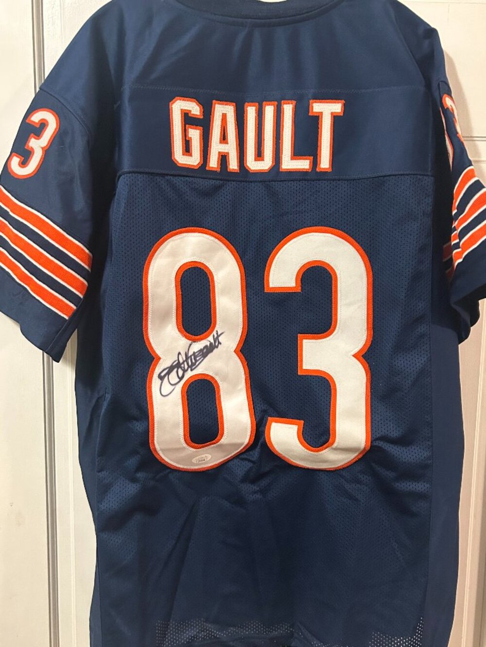 CHICAGO BEARS WILLIE GAULT Autographed JERSEY JSA authenticated